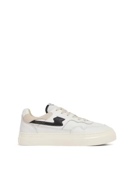 Stepney Workers Club sneakersy skórzane Pearl S-Strike Leather biały