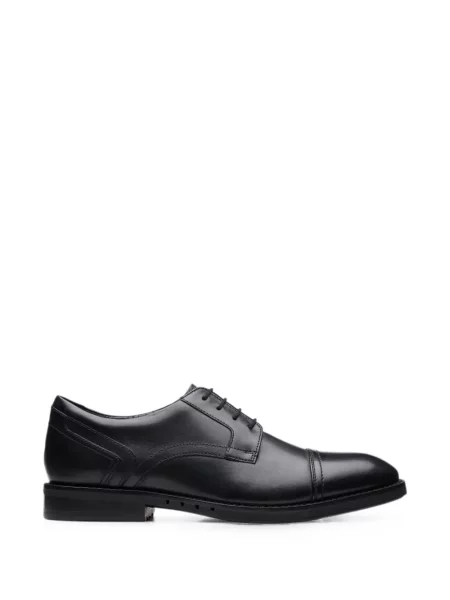 Șapcă Clarks Originals din piele negru