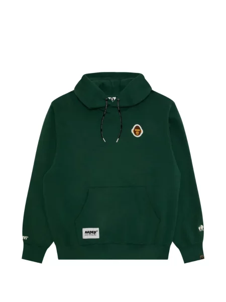 Hanorac cu glugă Aape By A Bathing Ape cu imagine verde