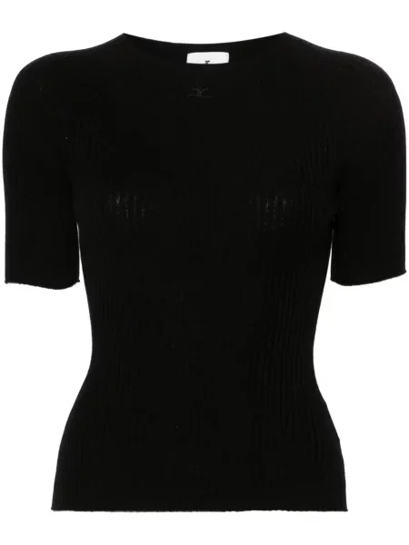 Tricou Courreges negru