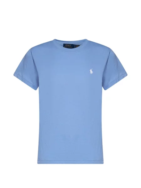 Tricou polo Polo Ralph Lauren cu broderie albastru