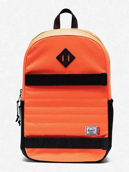 Раница Herschel голям с изчистен дизайн оранжево