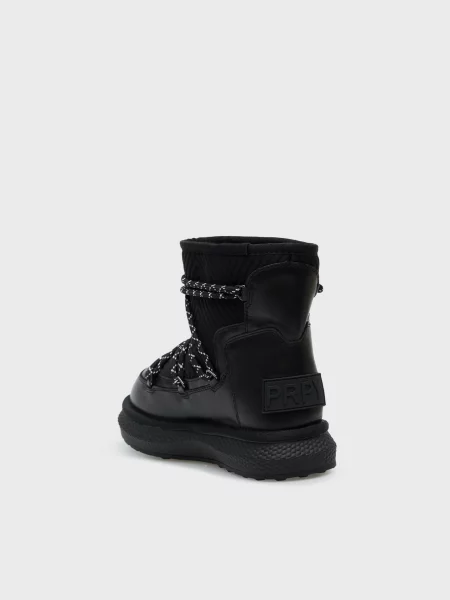 Кожаные сапоги Prpy черные