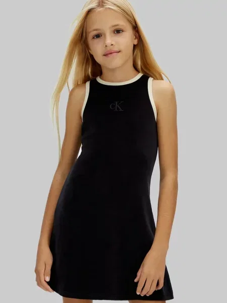 Calvin Klein Jeans Dječja haljina crna