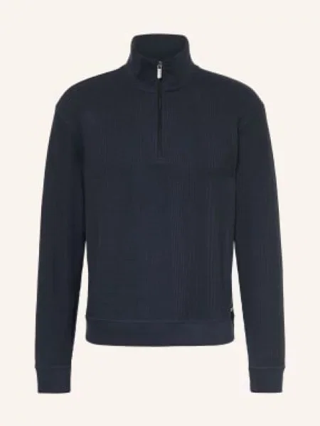 BOSS Bluza Structure granatowy