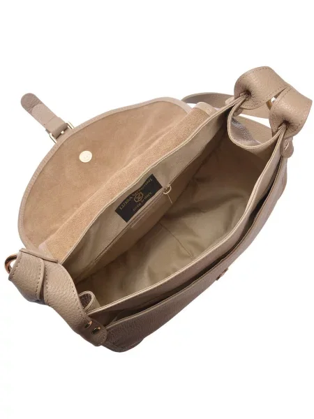 Crossbody kabelka Luisa Vannini béžová