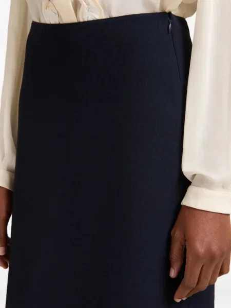 Fustă midi Marni până la genunchi albastru