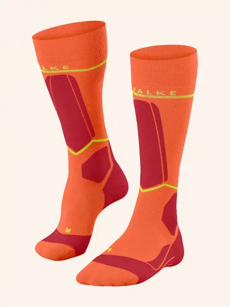Falke Lyžařské Ponožky Sk Energizing S Merino Vlnou flash orange oranžové