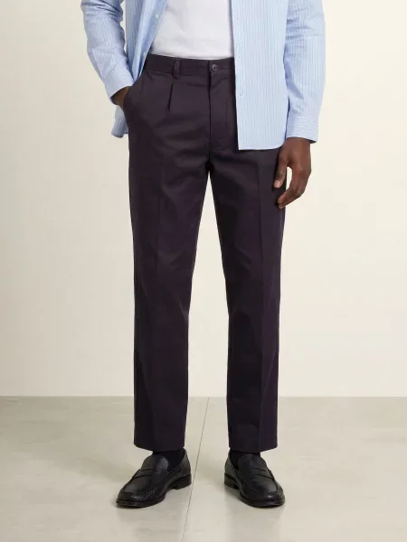 Paul Chino Kalhoty Slim Fit tmavě modrá