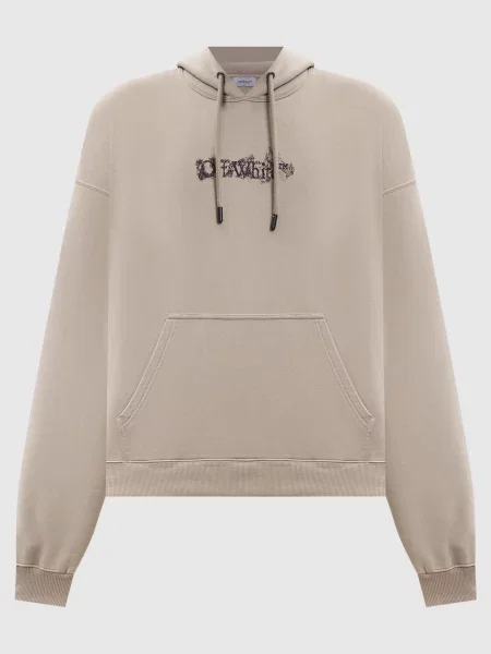 Худі з емблемою Heraldic Arrow Off-white бежеве