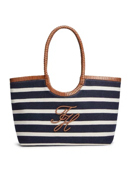 Tommy Hilfiger Geantă Bleumarin alb
