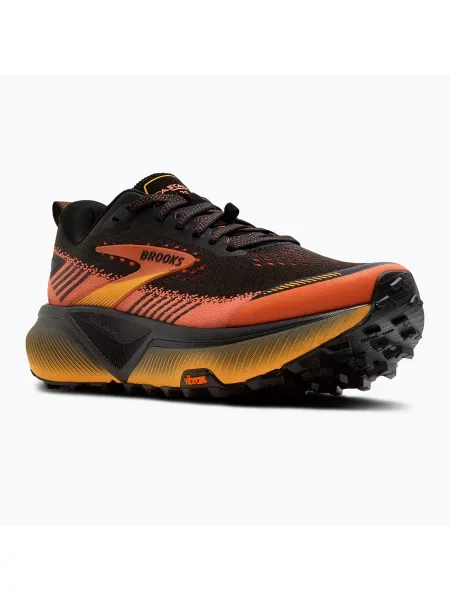 Мъжки обувки за бягане Brooks Cascadia 20 black/tigerlily/orange черно