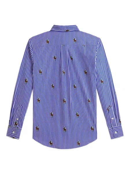 Koszula dziecięca Polo Ralph Lauren niebieska