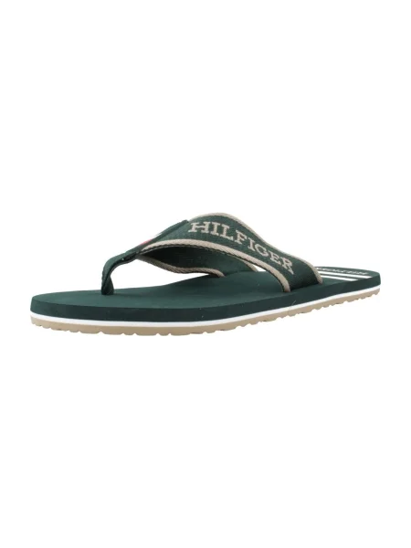 Olcsóbban. Férfi Tommy Hilfiger Sporty Beach Sandal szandál flip flop hunter. Méret: 44 EU zöld