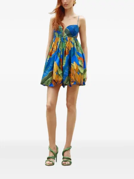 Rochie mini Farm Rio albastru