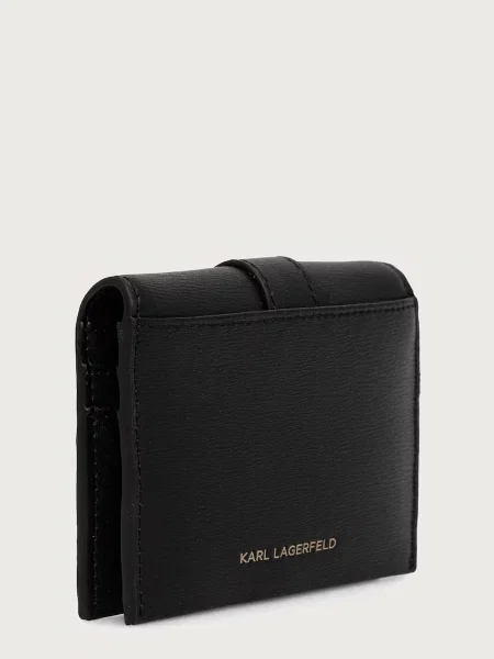 Karl Lagerfeld etui za kartice črna