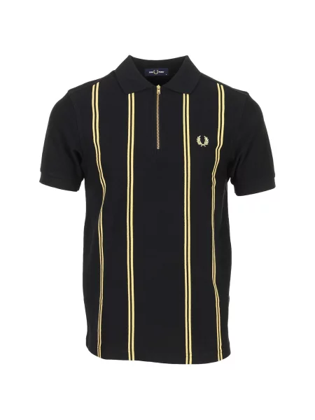 Fred Perry Piqué Polokošile / tmavě žlutá černá