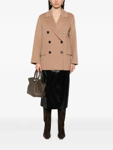 Palton 's Max Mara cu două rânduri de nasturi