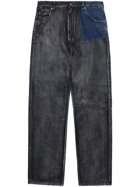Blugi drepți Mm6 Maison Margiela gri