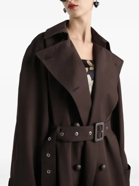 Palton Dolce & Gabbana maro