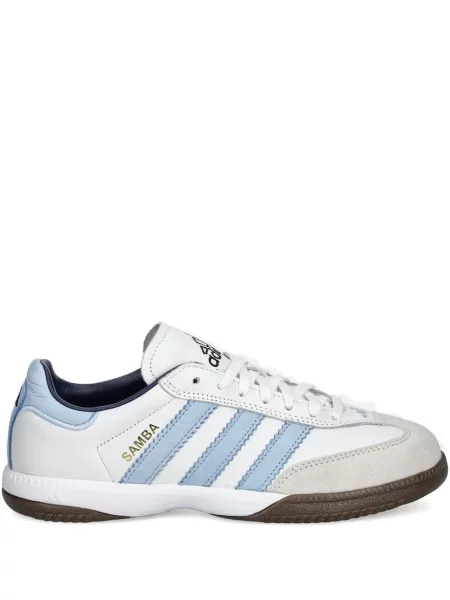 Sneakerși Adidas Samba cu dungi albastru