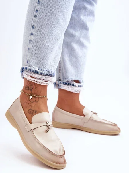 Класически мокасини Boto бежово