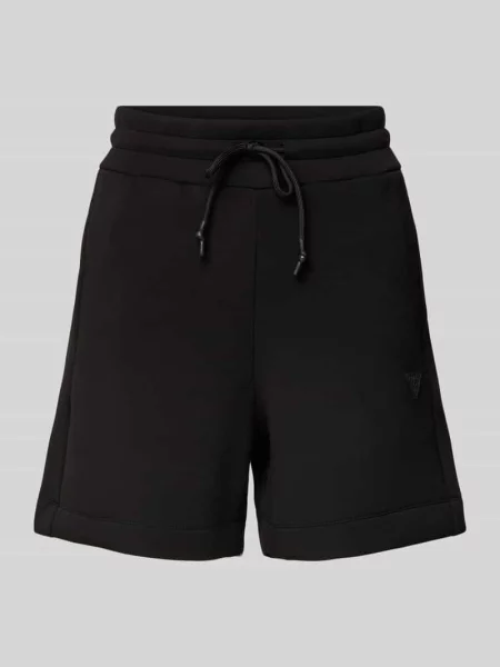 Szorty z elastycznym pasem model ‘ELLY’ Guess Activewear czarne