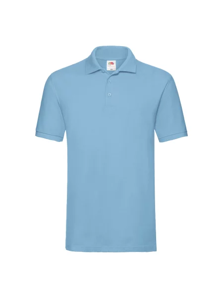 Pólóing Fruit Of The Loom világoskék