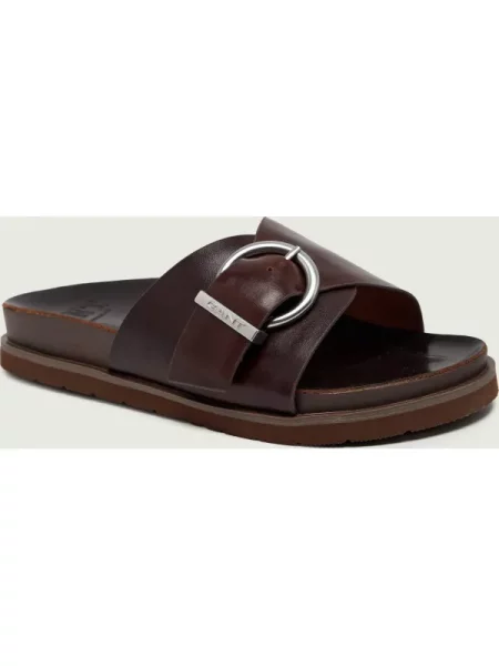 Gant De piele șlapi Mardale maro