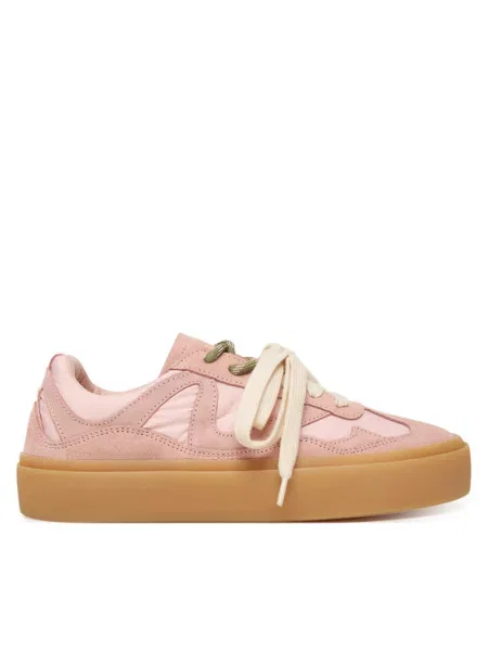 Замшевые кроссовки Inuikii розовые