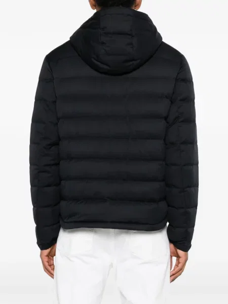 Geacă Zegna cu glugă negru