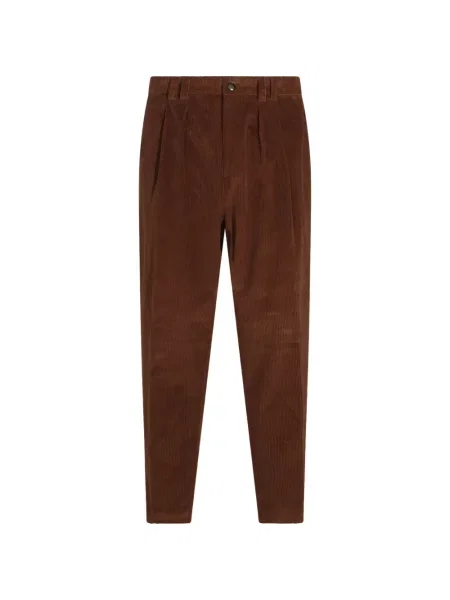Pantaloni Canali de catifea cord maro