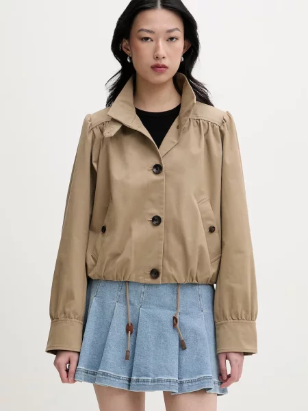 Miss Sixty kurtka z beżowa