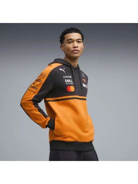 Bluza z kapturem PUMA x McLAREN RACING Replica Akcesoria S pomarańczowy