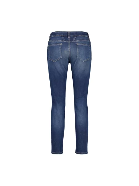 Skinny jeansy skinny Closed Baker niebieskie