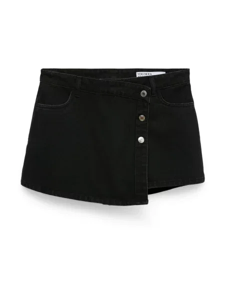 VERO MODA Fustă VMSimone denim negru