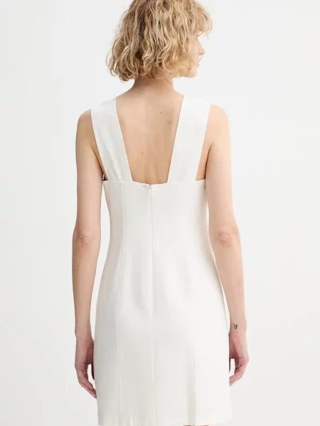 Calvin Klein ruha viszkózzal bézs