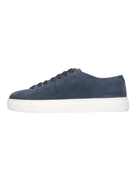 Sneakersy Doucal's zamszowe niebieskie