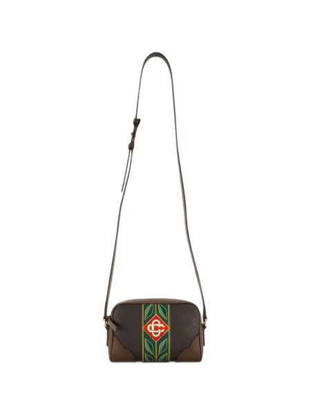 Geantă crossbody Casablanca cu imagine maro