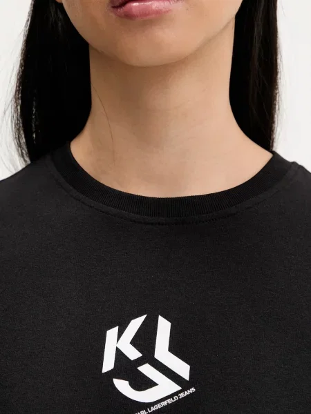 Футболка Karl Lagerfeld Jeans чорний