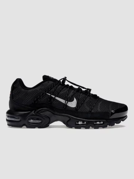 Кросівки NIKE Air Max Plus Utility текстиль чорний