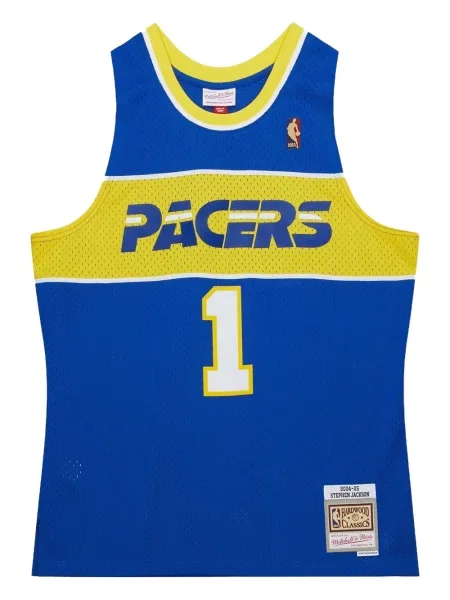 Cămașă Mitchell & Ness din jerseu albastru