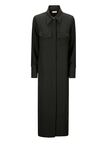 Długa sukienka maxi Alberto Biani garniturowa czarna