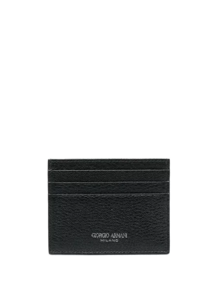 Portofel Giorgio Armani din piele negru