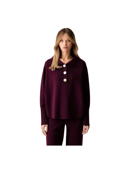 Sweter Joseph Ribkoff fioletowy