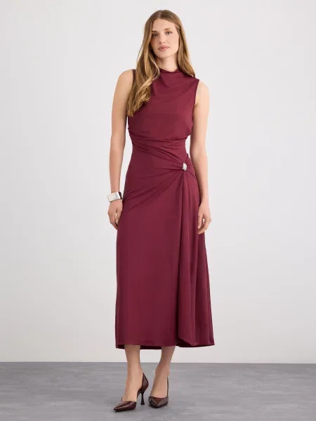 Maxi suknele Mohito ruda