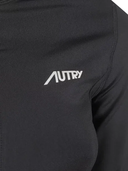 Geacă Autry cu imagine negru