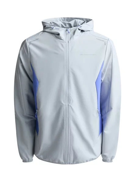 MONTERRAIN Sportovní bunda Lyder světle / fialkově modrá šedá