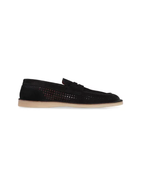 Półbuty Dolce And Gabbana skórzane czarne