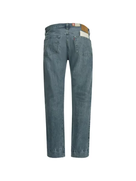 Blugi Levi's® cu dungi cu imagine alb